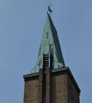 De met koper bedekte torenspits
              <br/>
              Richard Keijzer, 2014-07-10